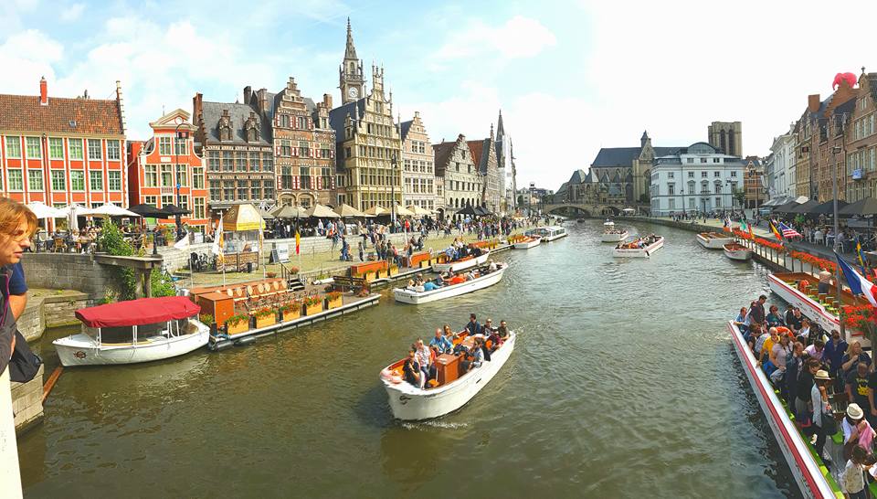 Ghent old medieval port